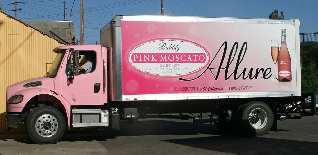 Allure Wine Truck Wraps